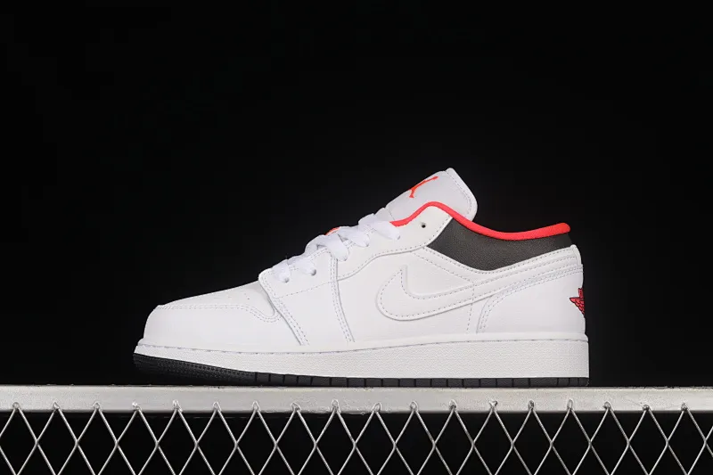 All categories Air Jordan Jordan series basketball shoes Air Jordan 1 Low G version pure original Air Jordan AJ1 Low AJ1 Joe 1 white black red low-top cultural leisure sports basketball shoes 553560-160